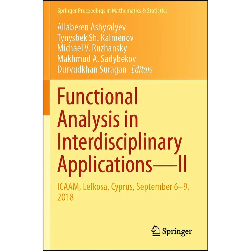 کتاب Functional Analysis in Interdisciplinary Applications―II اثر جمعي از نويسندگان انتشارات Springer