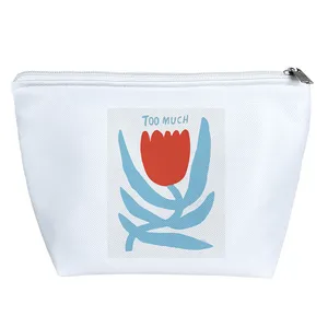 کیف لوازم آرایش دخترانه خندالو مدل گل کد 8727