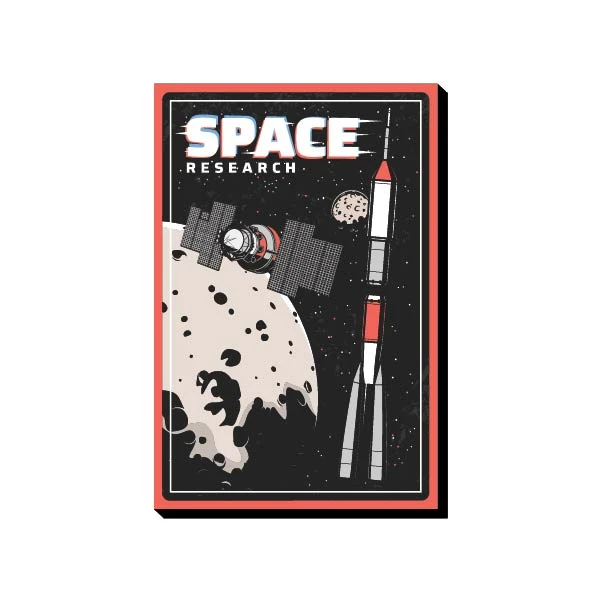 تابلو شاسی مدل ناسا و فضا طرح ماهواره و موشک کد nasa-jm39