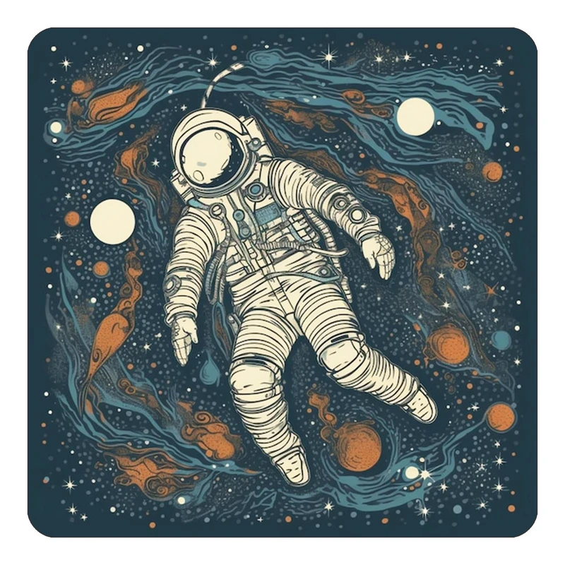 مگنت کاکتی طرح فضانورد مدل mp46366