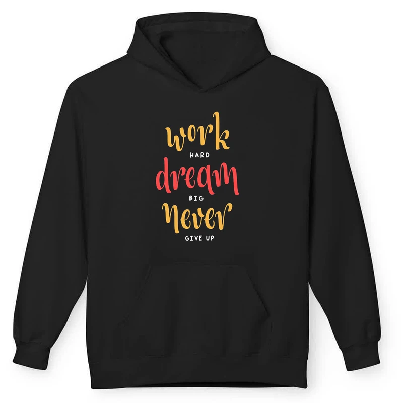 هودی مردانه پاد آفرین مدل متن انگیزشی کد 0195