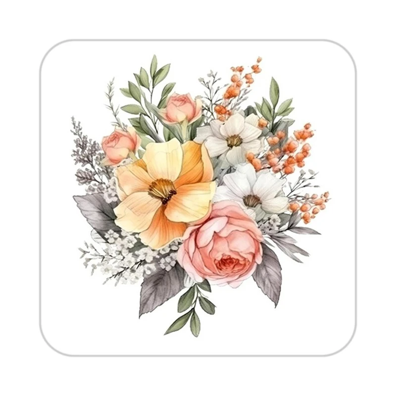 زیر لیوانی کاکتی طرح گل مدل mp18930