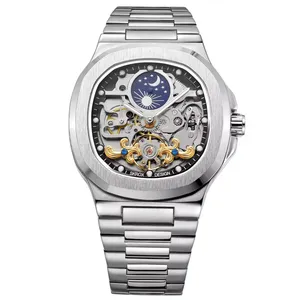 ساعت مچی عقربه‌ای اتوماتیک مردانه اسروکس مدل Moon Phase 0031