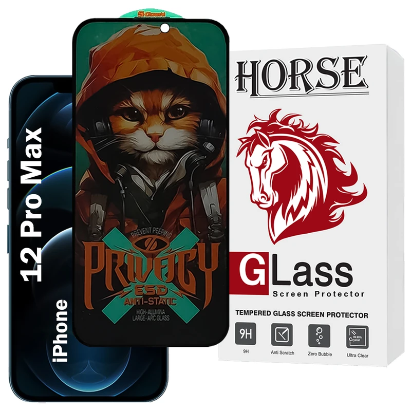 محافظ صفحه نمایش هورس مدل  CATPRVH مناسب برای گوشی موبایل اپل iPhone 12 Pro Max