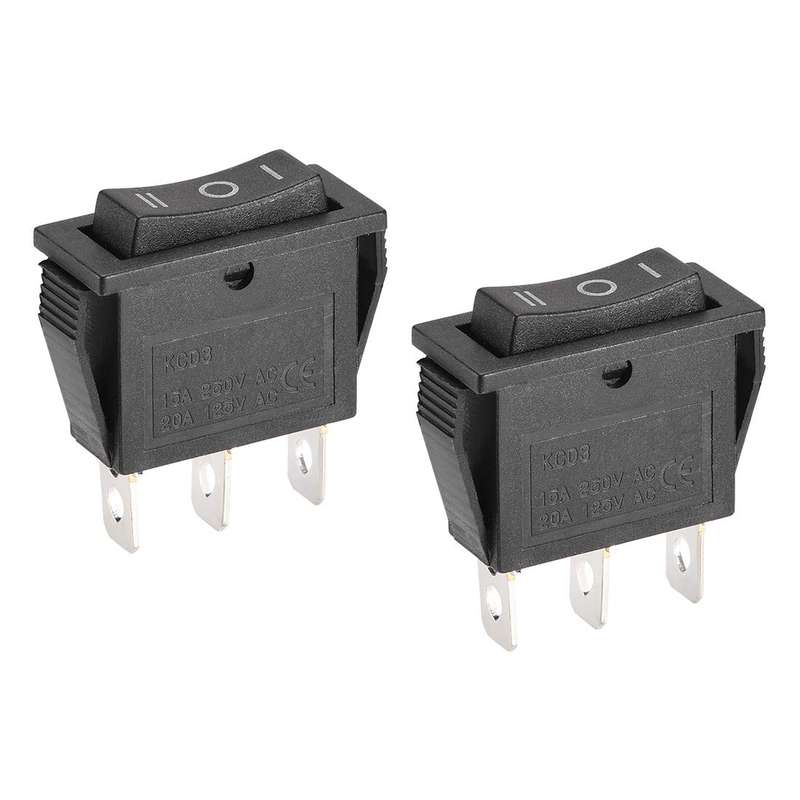 کلید راکر مدل 3 وضعیتی کد KCD3 بسته 2 عددی