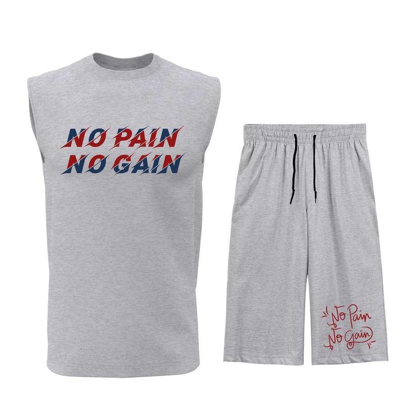 ست تاپ و شلوارک مردانه مدل T171G