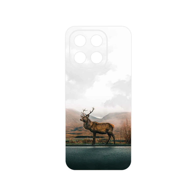 برچسب پوششی ماهوت مدل Horned_Deer مناسب برای گوشی موبایل آنر X6c