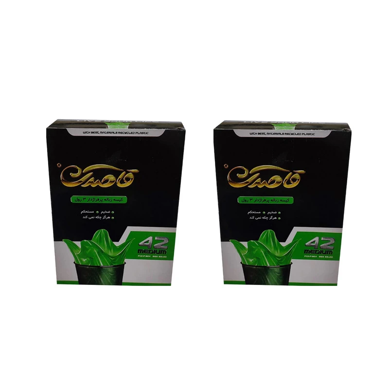 کیسه زباله قاصدک مدل 42 مجموعه 2 عددی