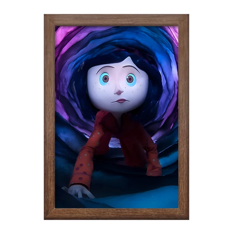 تابلو خندالو طرح کورالین (Coraline) کد F9991