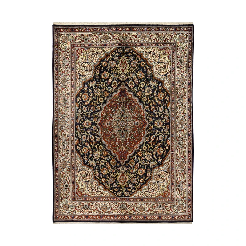  فرش دستبافت شش متری طرح خراسان کد 4.28.274