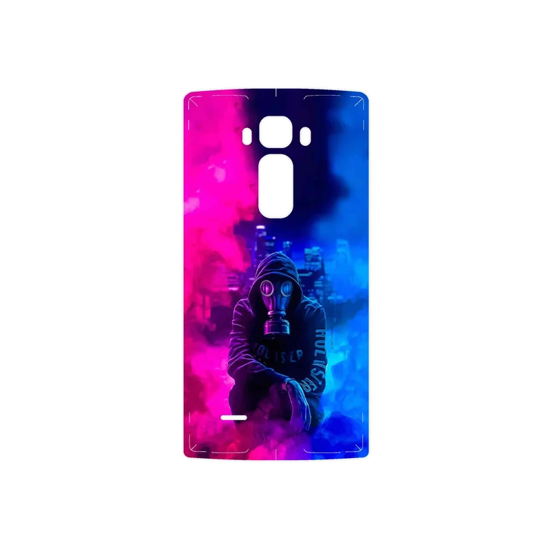 برچسب پوششی ماهوت مدل Smoke Rainbow Digital Art 2 مناسب برای گوشی موبایل ال جی G Flex 2