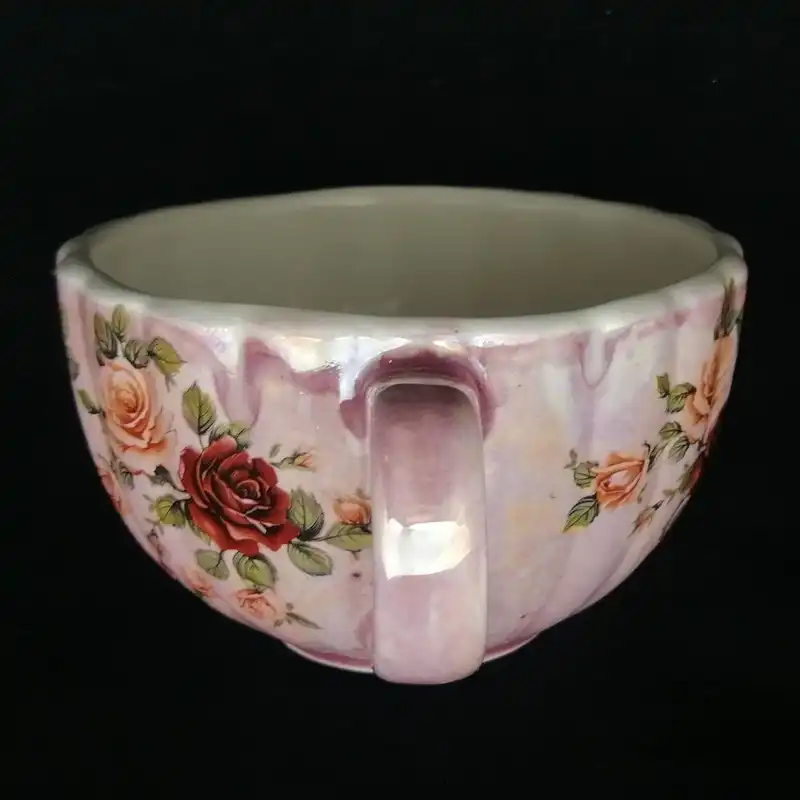 فنجان سرامیکی هیوا طرح گل رز کد 11431520