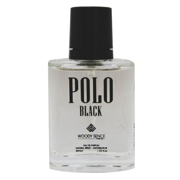 عطر جیبی مردانه وودی سنس مدل Polo Black حجم 30 میلی لیتر