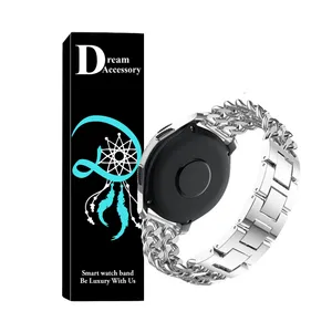 بند دریم مدل Cartier 2R مناسب برای ساعت هوشمند آمازفیت GTS 2 E