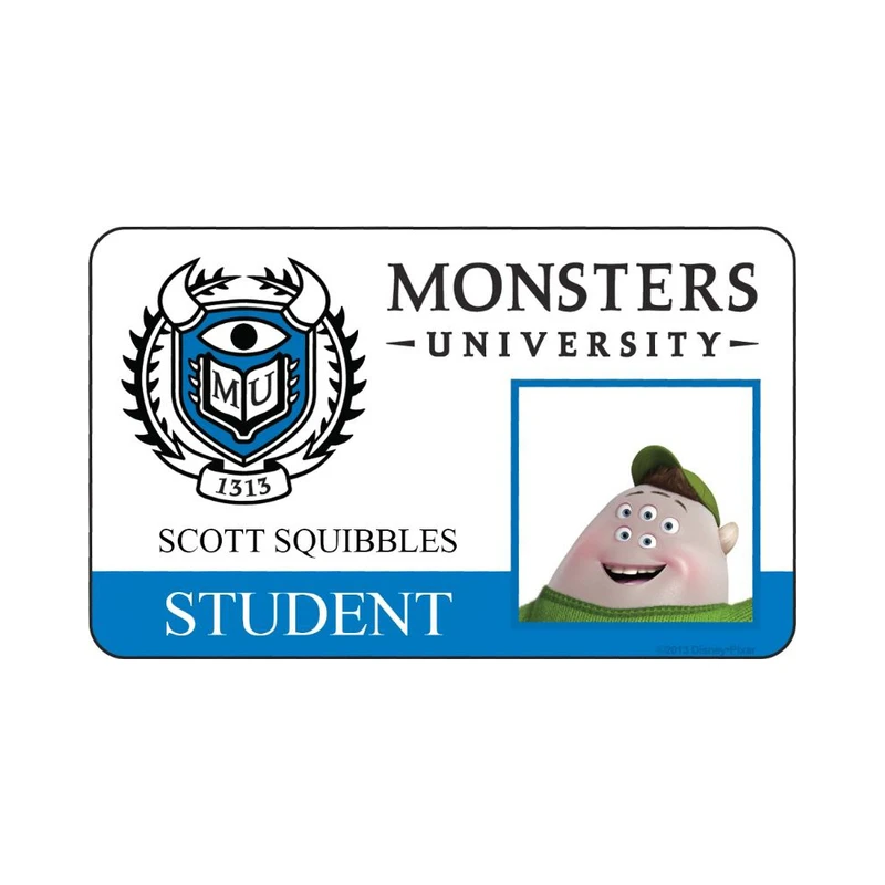 استیکر کارت مدل اسکات دانشگاه هیولاها