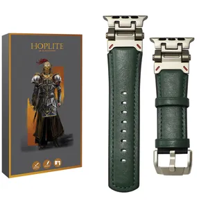 بند هاپلایت مدل Leather Rover HL مناسب برای اپل واچ Ultra / Ultra 2 49mm