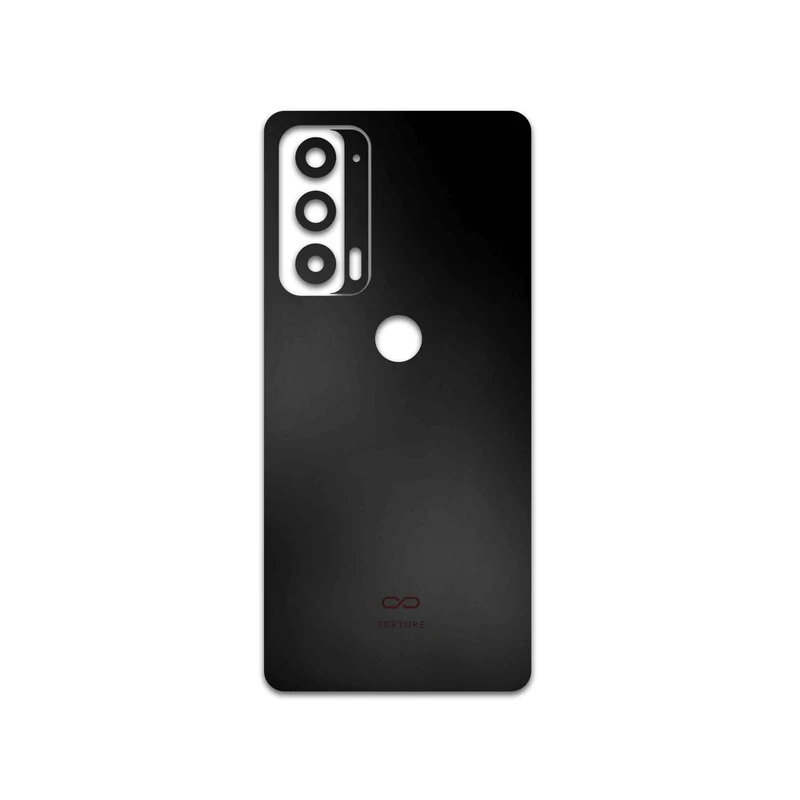 برچسب پوششی ماهوت مدل Matte-Black مناسب برای گوشی موبایل موتورولا Edge 20