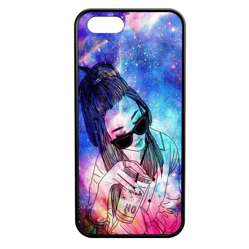 کاور طرح دخترانه کد 8927 مناسب برای گوشی موبایل اپل iphone 5/5s/se