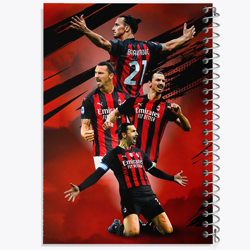 دفتر شطرنجی 50 برگ خندالو طرح زلاتان ابراهیموویچ کد N2807