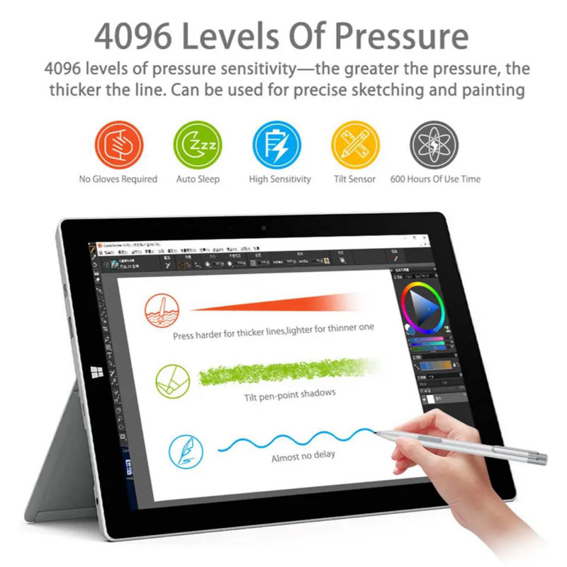 قلم لمسی مدل surface stylus 4096
