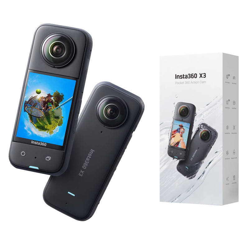 دوربین فیلم برداری ورزشی اینستا 360 مدل INSTA360 X3 به همراه لوازم جانبی 3 در وبزینر دوربین فیلم برداری ورزشی اینستا 360 مدل INSTA360 X3 به همراه لوازم جانبی
