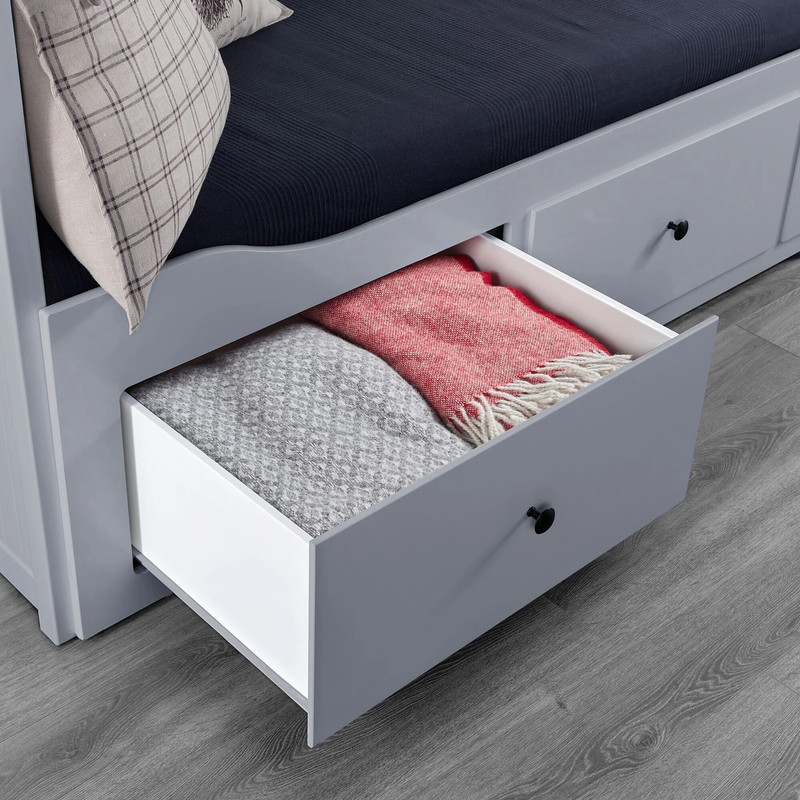 مبل تختخواب شو 3 نفره ایکیا مدل hemnes-vannareid