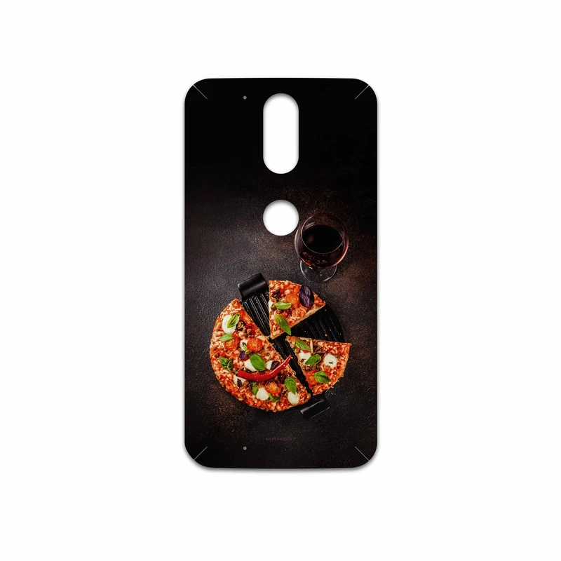 برچسب پوششی ماهوت مدل Pizza مناسب برای گوشی موبایل موتورولا Moto G4