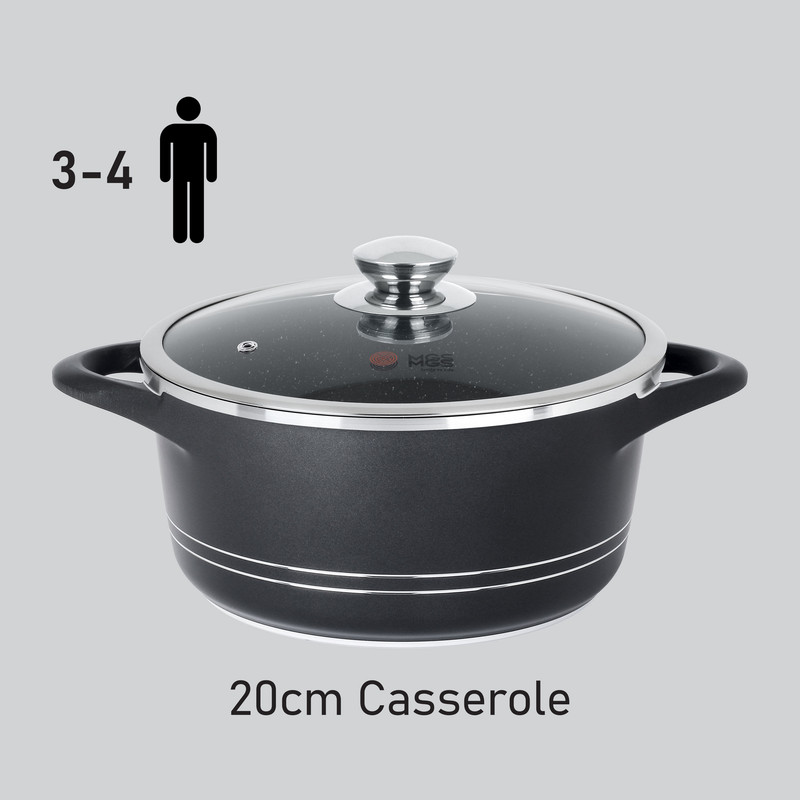 قابلمه ام جی اس سری ایتالیا مدل B سایز 20