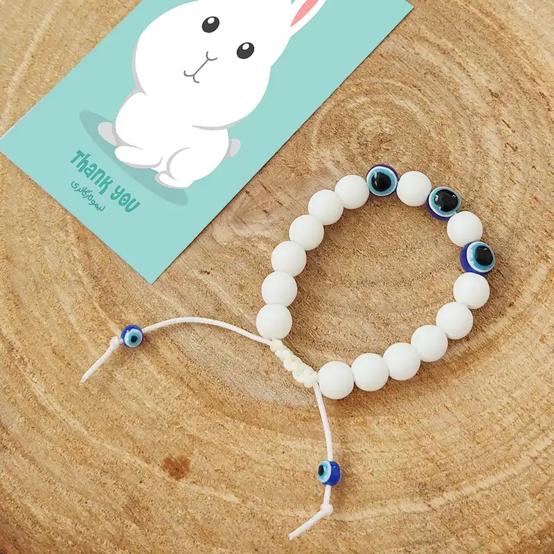 دستبند دخترانه مدل چشم نظر