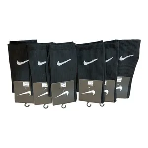 جوراب ورزشی ساق بلند مردانه مدل کش انگلیسی بسته 6 عددی
