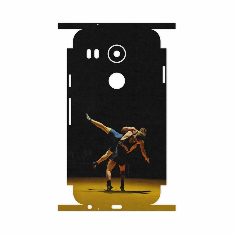برچسب پوششی ماهوت مدل Wrestling-FullSkin مناسب برای گوشی موبایل گوگل Nexus 5X