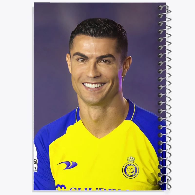 دفتر شطرنجی 50 برگ خندالو مدل کریستیانو رونالدو کد 36398