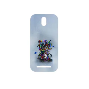 MAHOOT Collage of surreal Portrait of Women 4 Cover Sticker for HTC Desire 500
