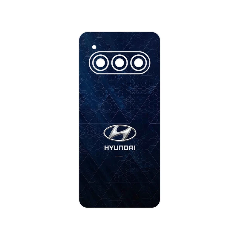 برچسب پوششی ماهوت مدل Hyundai_Logo مناسب برای گوشی موبایل داریا Bond II 5G