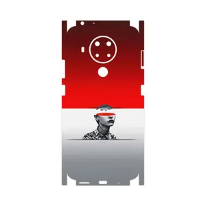 MAHOOT Collage of surreal Portrait of Women 1-FullSkin Cover Sticker for Nokia 5.4