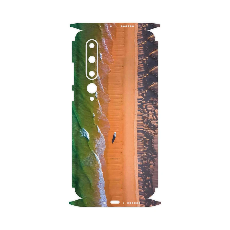 برچسب پوششی ماهوت مدل Beach and Green Sea-FullSkin مناسب برای گوشی موبایل شیائومی Mi 10 5G