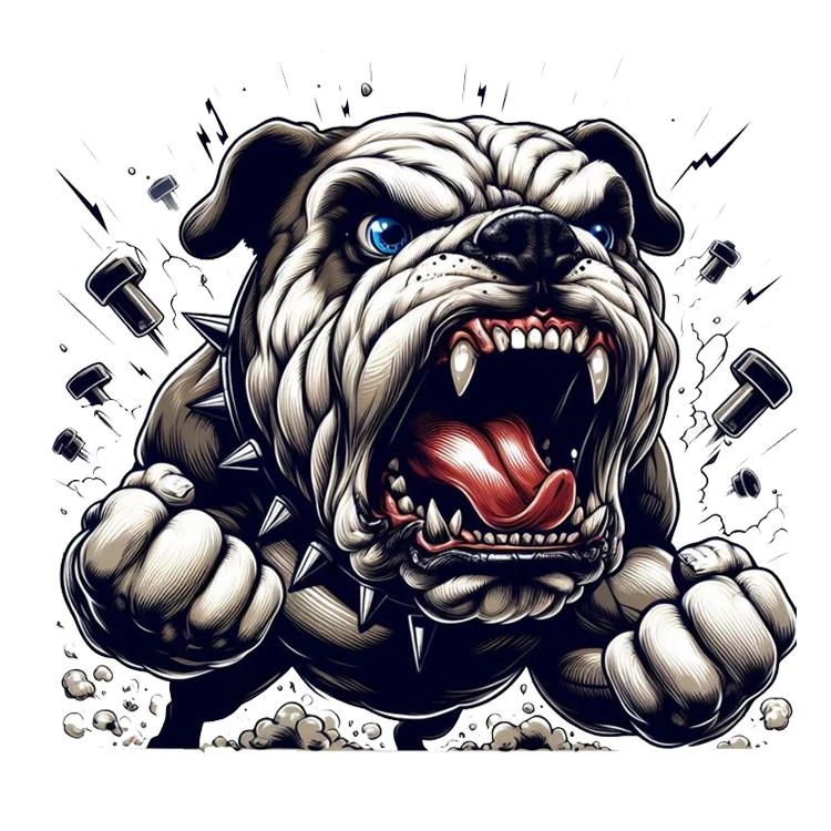 استیکر پارچه و لباس پاد آفرین مدل سگ کد S1872