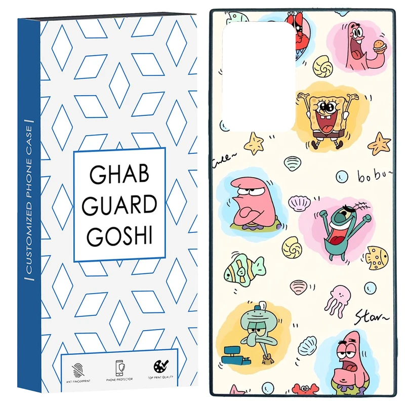 کاور قاب گارد گوشی طرح باب و پاتریک کد TPU-198 مناسب برای گوشی موبایل سامسونگ Galaxy Note 20 Ultra