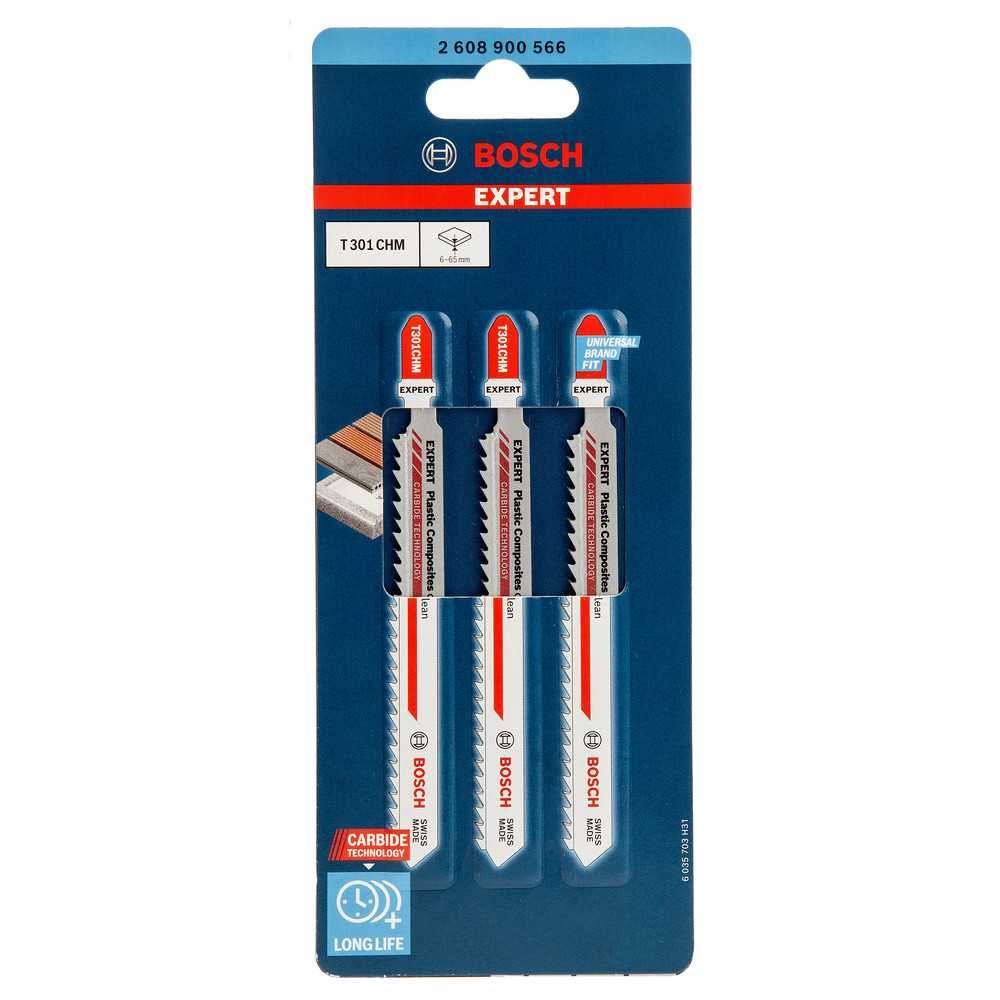 تیغه اره عمودبر بوش مدل EXPERT T 301 CHM بسته 3 عددی تیغه اره عمودبر بوش مدل EXPERT T 301 CHM بسته 3 عددی