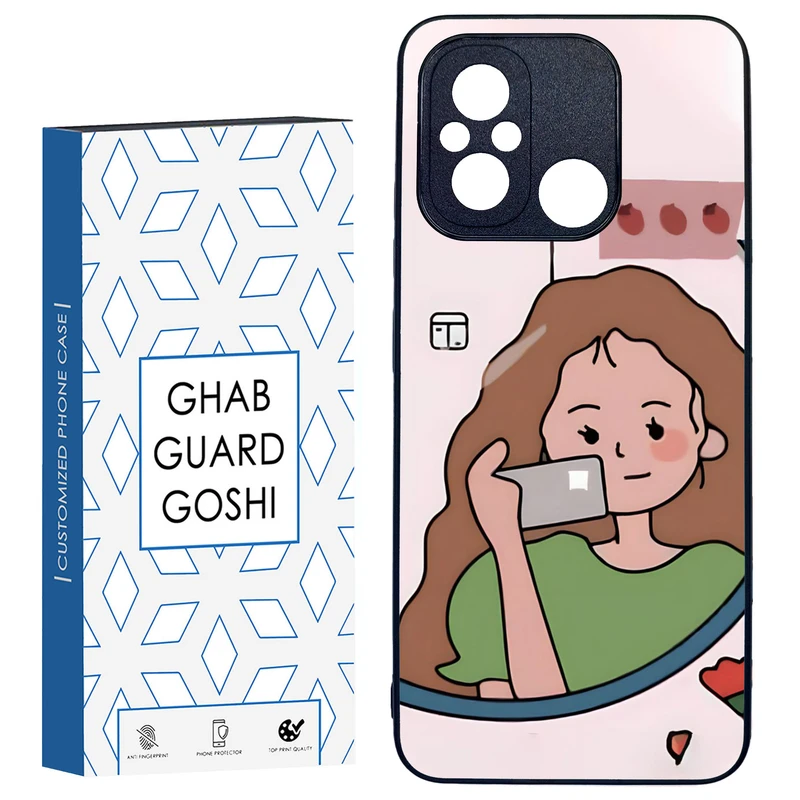 کاور قاب گارد گوشی طرح دخترانه  کد TPU-005 مناسب برای گوشی موبایل شیائومی REDMI 12C / POCO C55