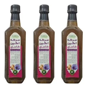 شربت سرکه انگبین کاسنی طب العلاج - 700 میلی لیتر بسته 3 عددی
