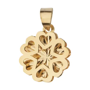 آویز گردنبند طلا 18 عیار زنانه سین سان مدل SNR134