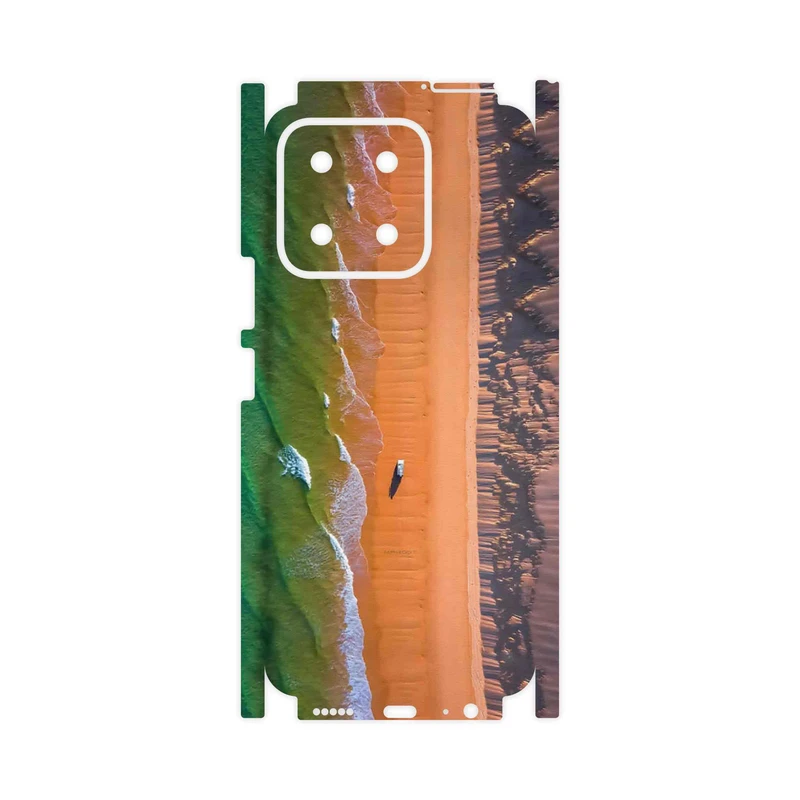 برچسب پوششی ماهوت مدل Beach and Green Sea-FullSkin مناسب برای گوشی موبایل آنر X5b Plus