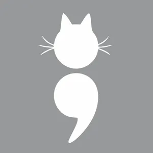 برچسب بدنه خودرو آداک طرح گربه نقطه ویرگول کد Cats02