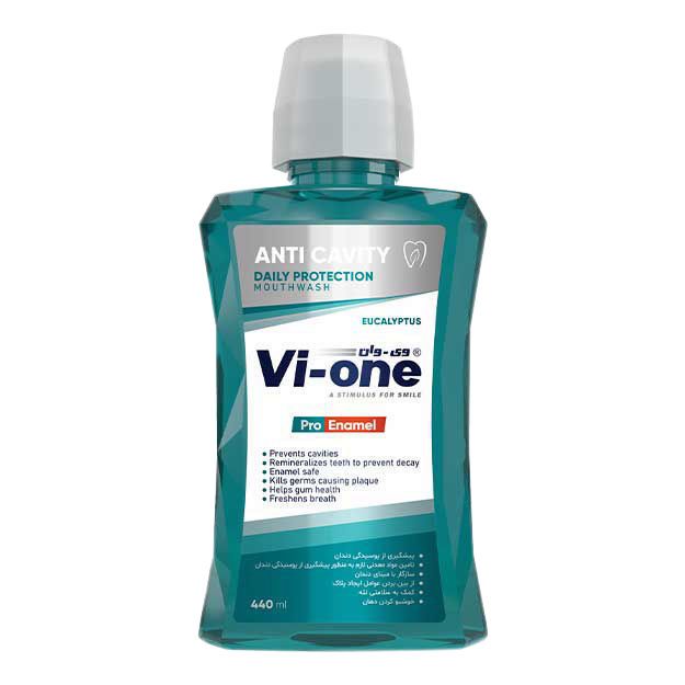 دهان شوییه وی وان مدل ANTI CAVITY حجم 440 میلی لیتر -  - 1