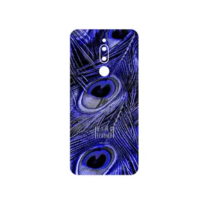 MAHOOT Purple Feather Cover Sticker for Meizu M6T