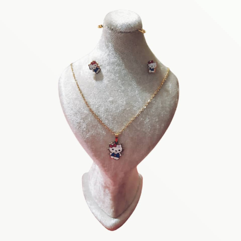 گردنبند دخترانه مدل عروسکی کد 3030 گردنبند دخترانه مدل عروسکی کد 3030