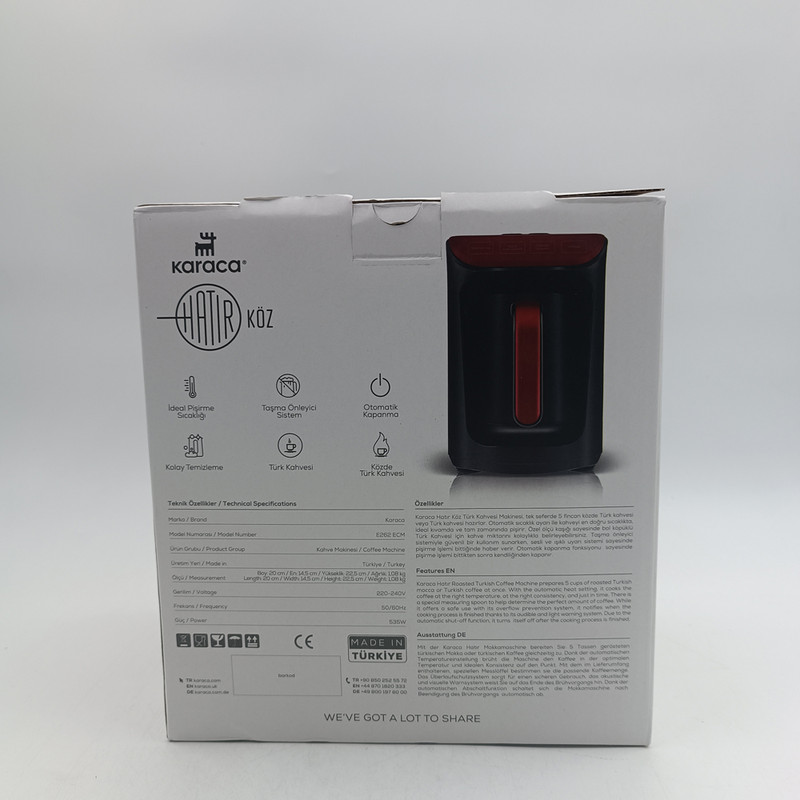 قهوه ساز کاراجا مدل 153.03.06.2422