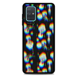 AKAM AMC-WSGA71-ILLUSION-12 Cover For Samsung Galaxy A71