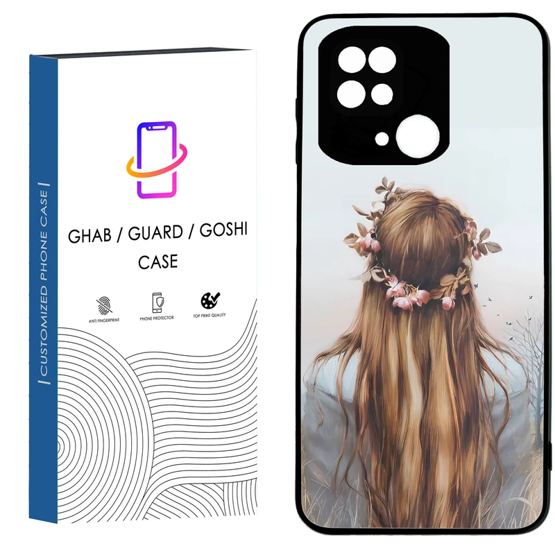 کاور قاب گارد گوشی طرح دخترانه کد 47 - TPU مناسب برای گوشی موبایل شیائومی Poco C40